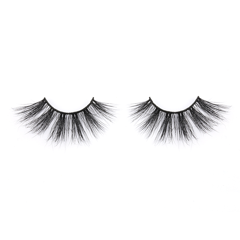 Wholesale Pirce for 3D Real Mink Fur 25mm Strip Lashes with Private Label in 2020 YY125